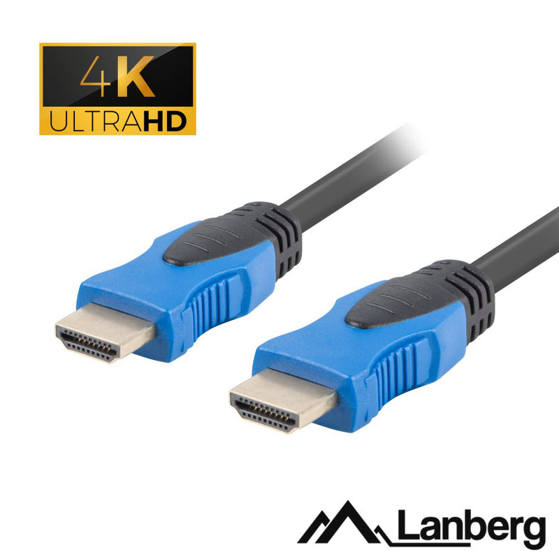 CABO HDMI DOURADO MACHO  MACHO 2.0 4K 1.8M LANBERG