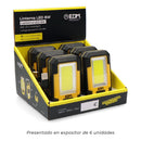 LANTERNA LED COB 8W 450LM /130LM / FLASH 6.500K RECARREGÁVEL COM