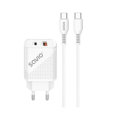 CARGADOR USB 3.0 DE CARGA RÃPIDA 18W SAVIO LA-05