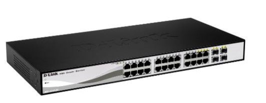 24-PORT 101001000MBPS GIGABIT SMART SWITCH + 2 SFP PORTS