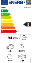 MÁQUINA DE LAVAR LOUÇA INDESIT IN2FE13DT9S 13 CONJUNTOS SILVER