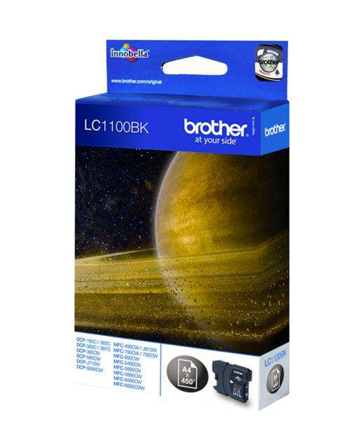 Brother LC-1100BK Black Ink Cartridge tinteiro 1 unidade(s) Origi