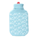 BOTIJA DE ÁGUA QUENTE. MODELO AZUL FLOCOS BRANCOS 2 L EDM