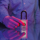 CADEADO IMPRESSÃO DIGITAL ABUS TOUCH 45MM 57/45 ABUS