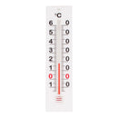TERMÔMETRO DE PLÁSTICO, 14 CM, BRANCO