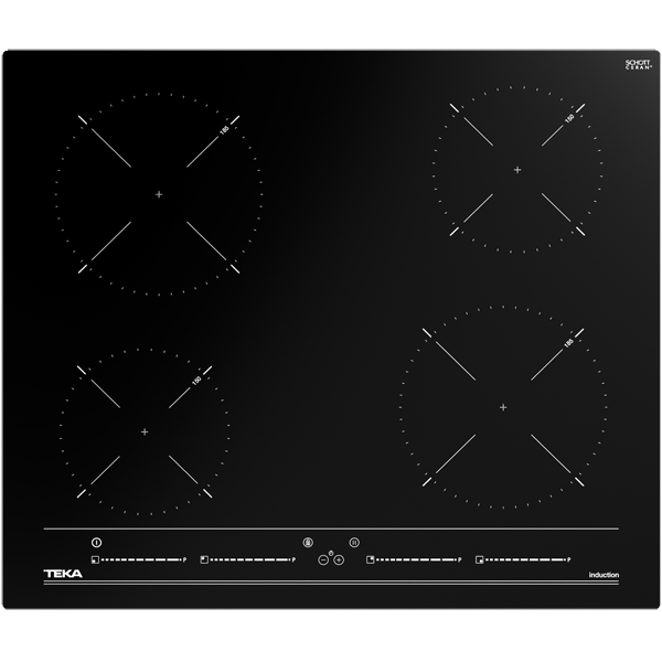 Teka IBC 64010 MSS Preto Embutido 60 cm Placa com zona de indução