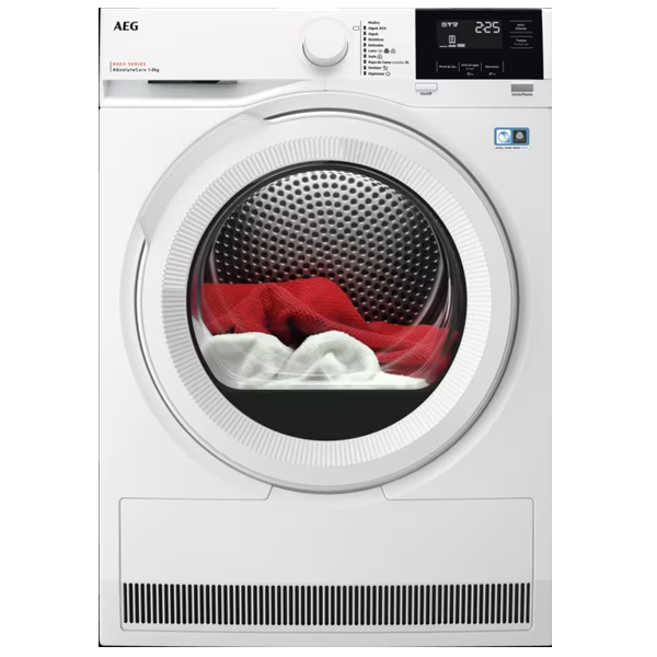 MÁQUINA DE SECAR ROUPA AEG TR818A1OB( 8 KG - CONDENSAÇÃO COM BOMB