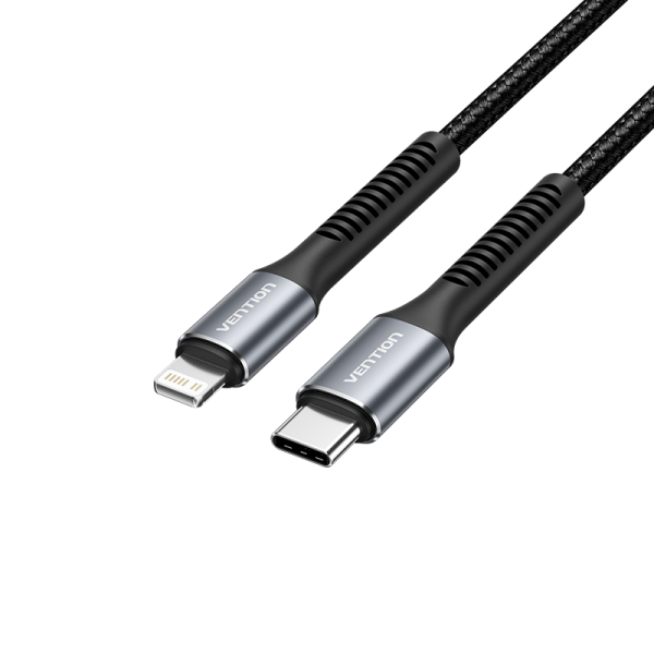 CABLE USB TIPO-C LIGHTNING VENTION H16BF LIGHTNING MACHO - USB TI