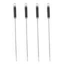 PACK DE 4 ESPETOS DE INOXL 46,5CM PARA CHURRASCO