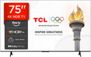 TCL - QLED SMART FIRE TV 4K 75V6D