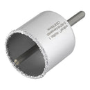 CHAVE DE PERFURAÇÃO REVESTIDA EM CARBONETO DE TUNGSTENIO, COM ADA