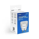 ADAPTADOR ENCHUFE VIAJE USA A ESPAÃ‘A SAVIO AP-01