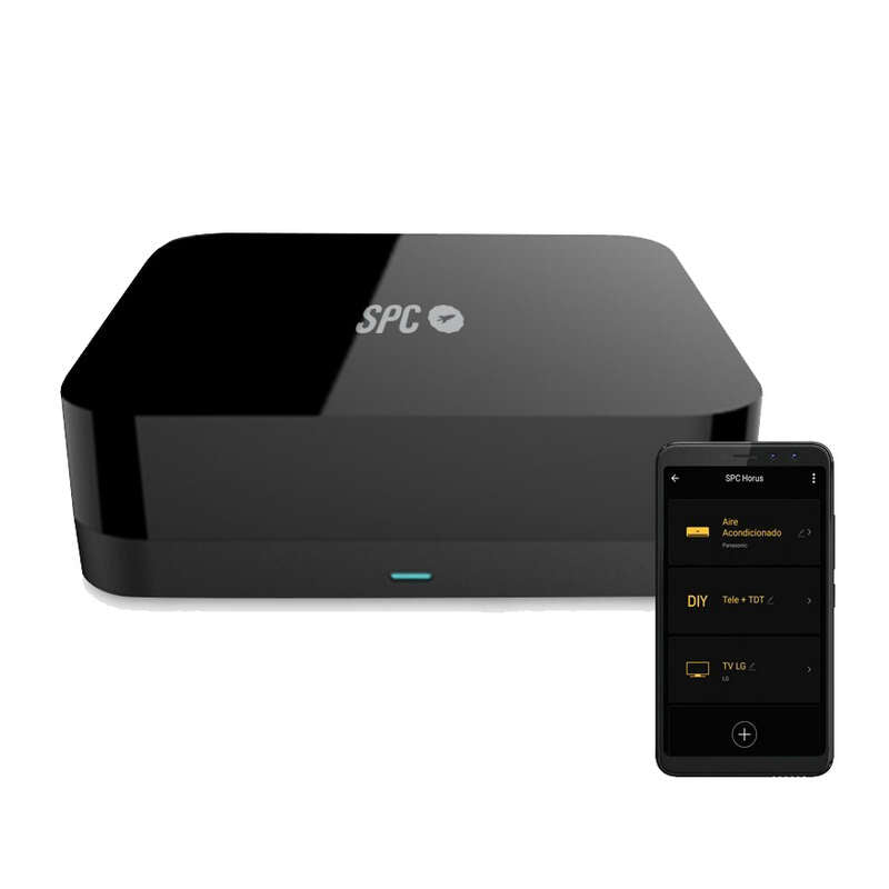 SPC IOT COMANDO UNIVERSAL INFRAVERME HORUS WIFI 360 BLACK