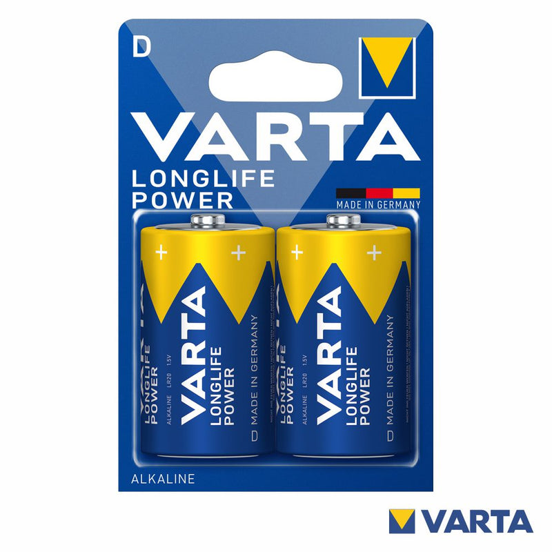 Varta High Energy D, 2 pcs Bateria descartável Alcalino