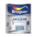 TINTA PARA AZULEJO BASE DE ÁGUA AZUL OCEÂNICO SATINADO 750 ML