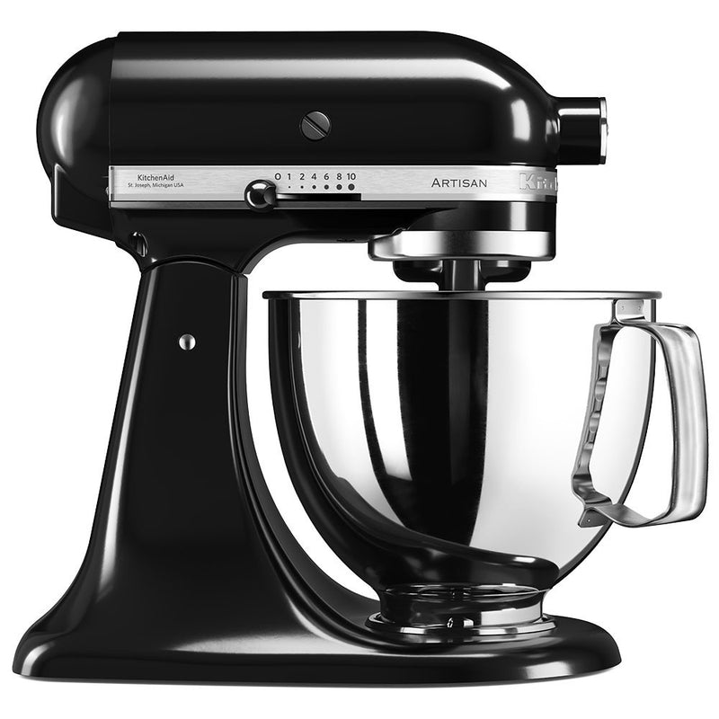 KitchenAid 5KSM125EOB robô de cozinha 300 W 4,8 l Preto