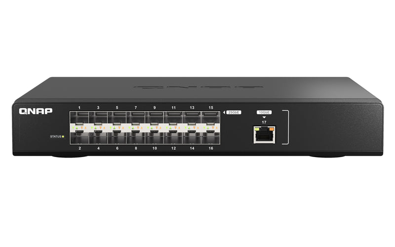 QNAP QSW-M5216-1T switch de rede Gerido L2 10G Ethernet (100/1000