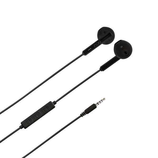 AURICULAR DCU JACK 3,5MM STEREO NEGRO