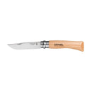 NAVALHA Nº7 INOX, LÂMINA 8CM, CABO DE MADEIRA DE FAIA. OPINEL