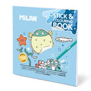 LIVRO DE COLORIR BLUE ODISSEY COM AUTOCOLANTES