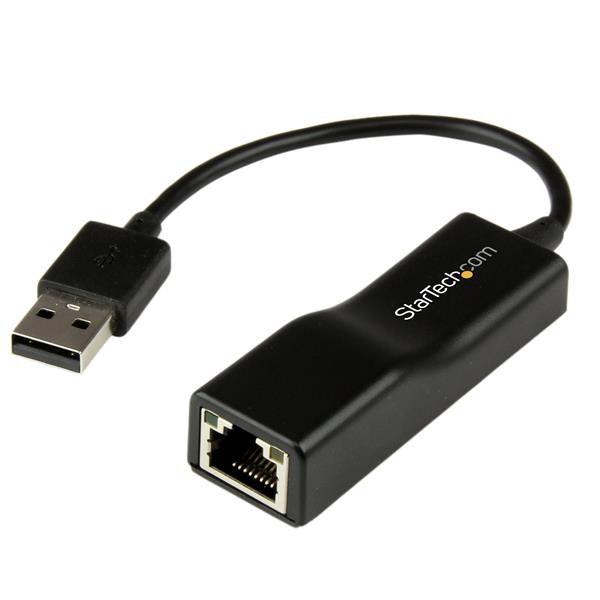 StarTech.com Dongle adaptador de rede USB 2.0 para Ethernet 10/10