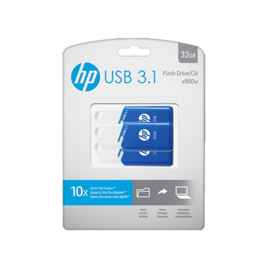 MEMORIA USB HP X755W USB  3 X 32GB USB 3.1