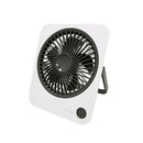 VENTOINHA DE MESA RECARREGÁVEL, 1200 MAH, PRETO E BRANCO
