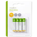NEDIS PILHAS ALCALINAS LR03 AAA BLISTER 4 UNDS