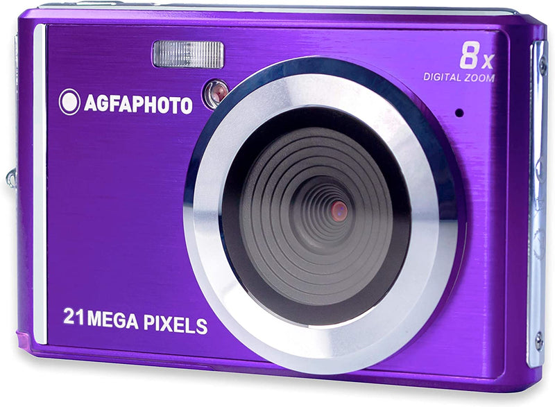 CAMARA AGFA CAMARA DC5200 PURPLE 21MP ZOOM X8