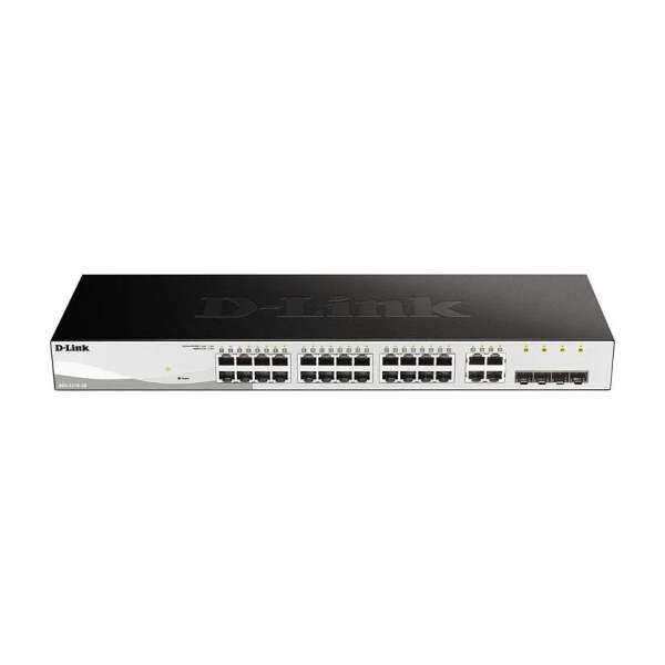 SWITCH SMART 28-PORT GIGABIT POE+ (24P POE) INCL. 4-PORT SFP COMB