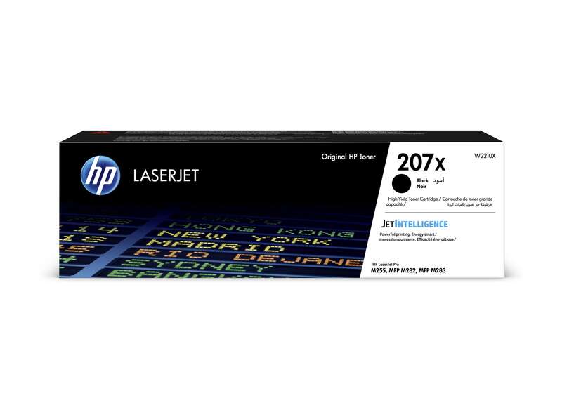 TONER ORIGINAL HP 207X PRETO