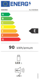 MINI FRIGORIFICO SEM CONGELADOR HISENSE RL170D4BWE