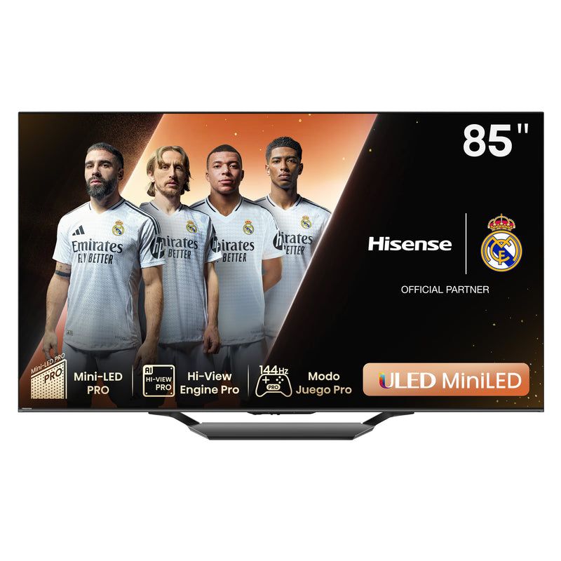 TV HISENSE 85" 85U7NQ UHD MINILED ULED QLED 144HZ