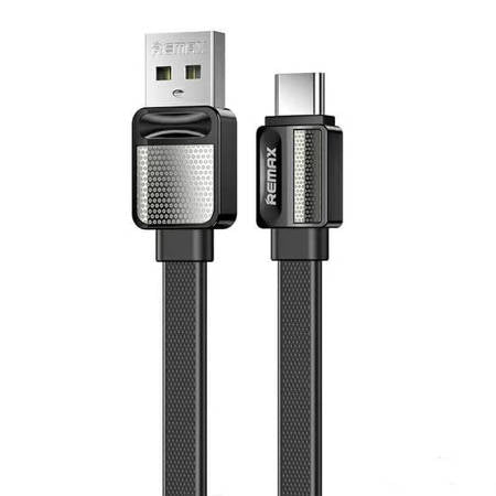 CABO USB-C REMAX PLATINUM PRO, 1 M, 2,4 A PRETO