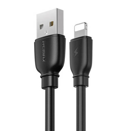 CABO USB REMAX SUJI PRO LIGHTNING, 1 M PRETO