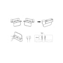 ORGANIZADOR PARA O ESPAÇO ENTRE OS ASSENTOS AUTOMÓVEL DUNLOP