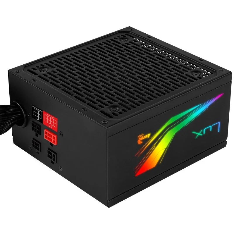 FONTE ALIMENTAÇÃO AEROCOOL LUX RGB 1000M   1000W   VENTOINHA 12CM