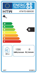TERMOACUMULADOR HTW 80LTS REVERSIVEL TANQUE DUPLO WIFI