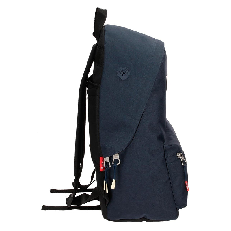 MOCHILA ESCOLAR PEPE JEANS DIKRAN 44CM AZUL MARINHO