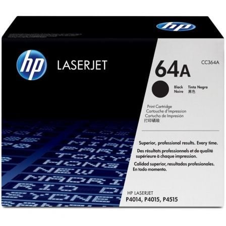 HP Toner LaserJet Original 64A Preto