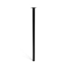 PÉ CILÍNDRICO DE AÇO. COR PRETO MOD. 401G. MEDIDAS Ø3X70CM. 2-401