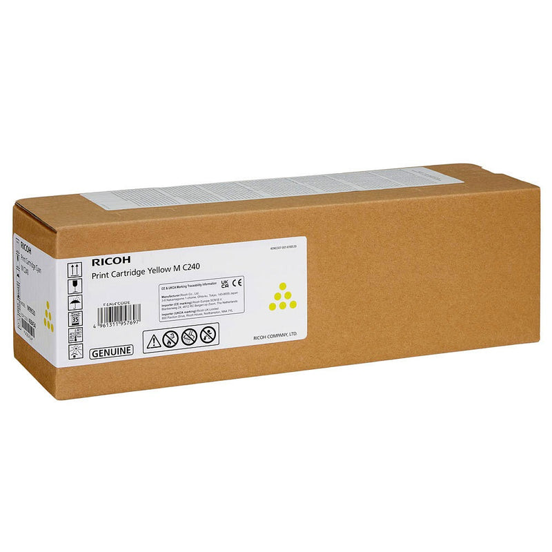 TONER ORIGINAL RICOH MC240PC200 AMARELO 408454M C240Y