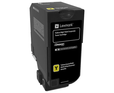 Lexmark 74C2HYE toner 1 unidade(s) Original Amarelo