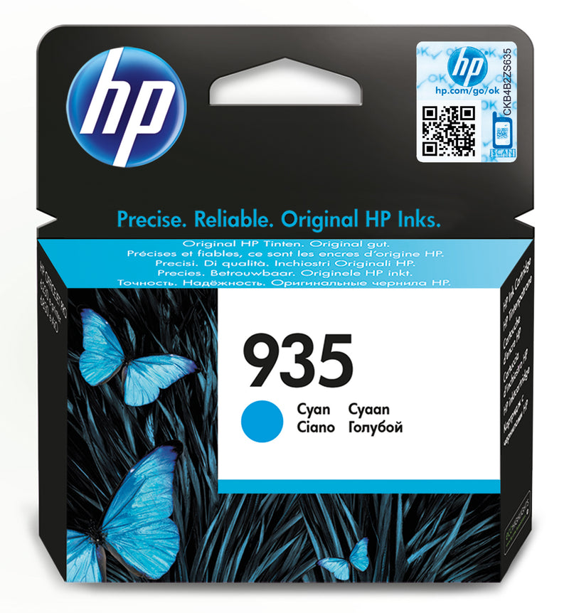 HP Tinteiro original 935 Ciano