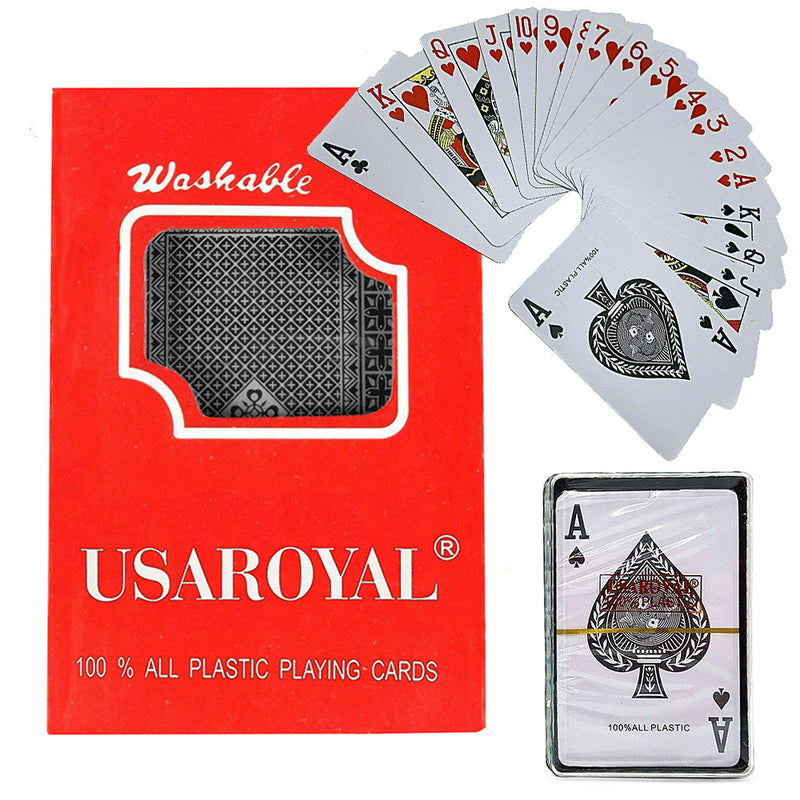 BARALHO DE CARTAS POKER PLÁSTICO