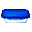 CAIXA PYREX VIDRO.24X18.1,7L-282PG00( 1,9 LITROS - 20 X 19 X 7 CM