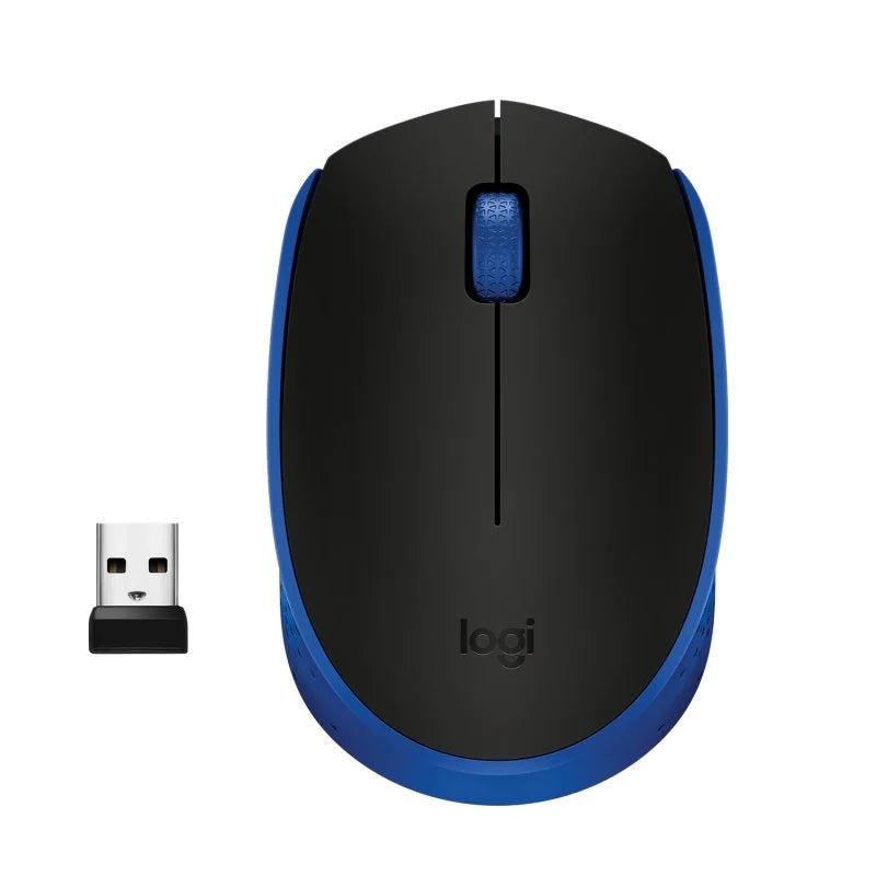 Logitech M171 Blue-K rato Ambidestro RF Wireless Ótico 1000 DPI