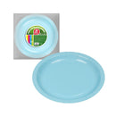 PACK 10 UNID. PRATO PAPELÃO AZUL BABY Ø20CM BEST PRODUCTS GREEN