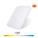 CANDEEIRO DE SUPERFÍCIE LED EXTRA FINO 24W 4000K 37,5X37,5X7,1CM