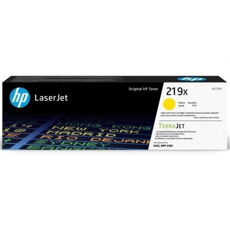 HP Toner LaserJet Original 219X Amarelo de Elevado Rendimento